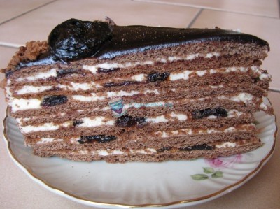 Торт С Черносливом Фото