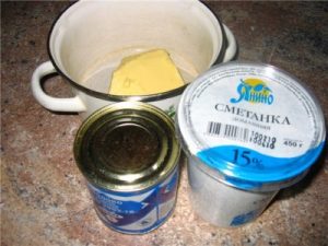 Ингредиенты для крема