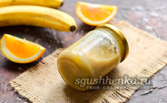 варенье из банана и апельсина