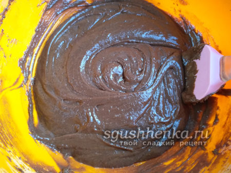 тесто для шоколадного торта