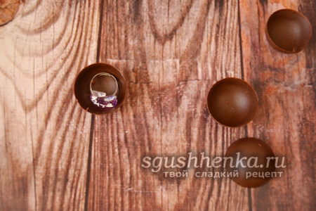 шоколадные заготовки для конфет