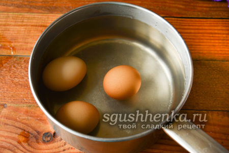 яйца сварить