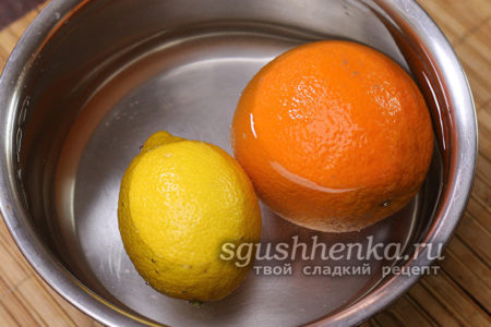 апельсин и лимон