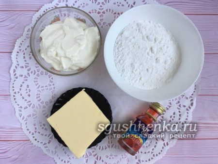 продукты для крема