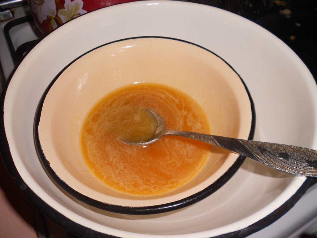 мед на водяной бане