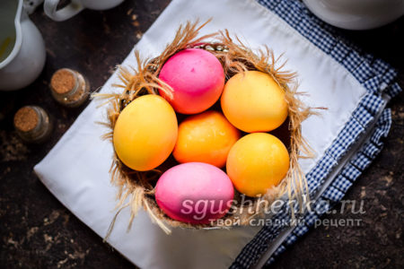 яйца на Пасху